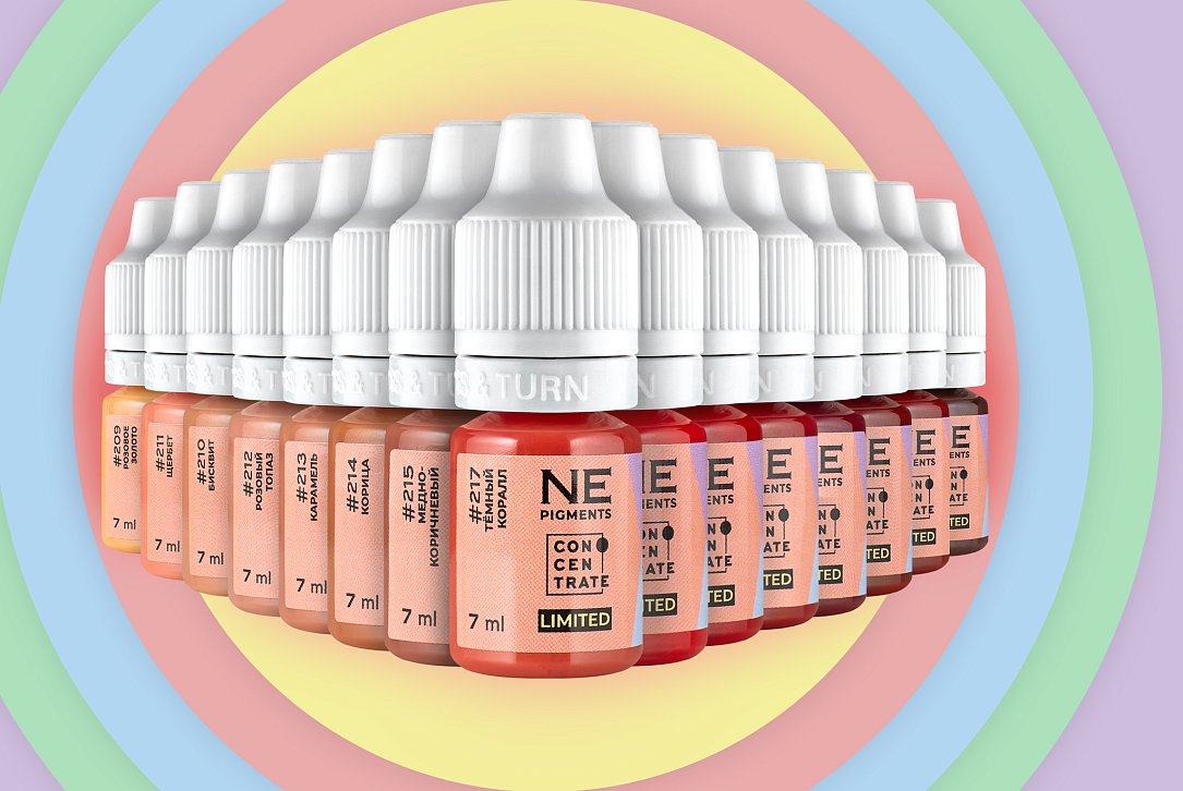 Nuevos pigmentos para labios, areola y camuflaje de edición limitada